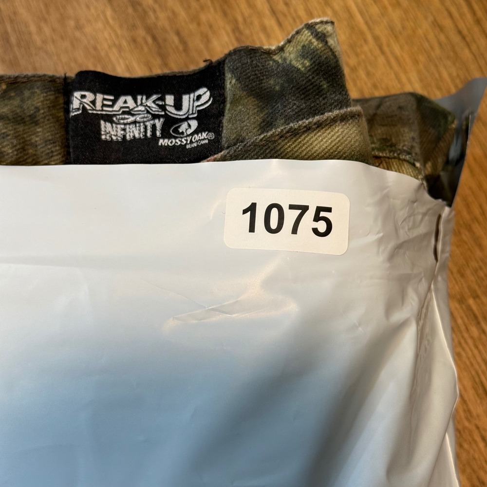 Mossy Oak Break-Up Infinity Camo Fleece Hunting Pants Men's 40x32 (fits 39x29) - Picture 13 of 14